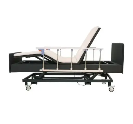 Morecare Electric Adjustable Hi-Low Full Fowler Patient Bed for Homecare (Iris)